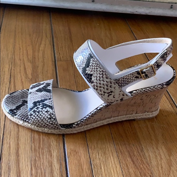 Cole Haan 3" Cork Wedge Sandal 9.5 - Picture 3 of 3